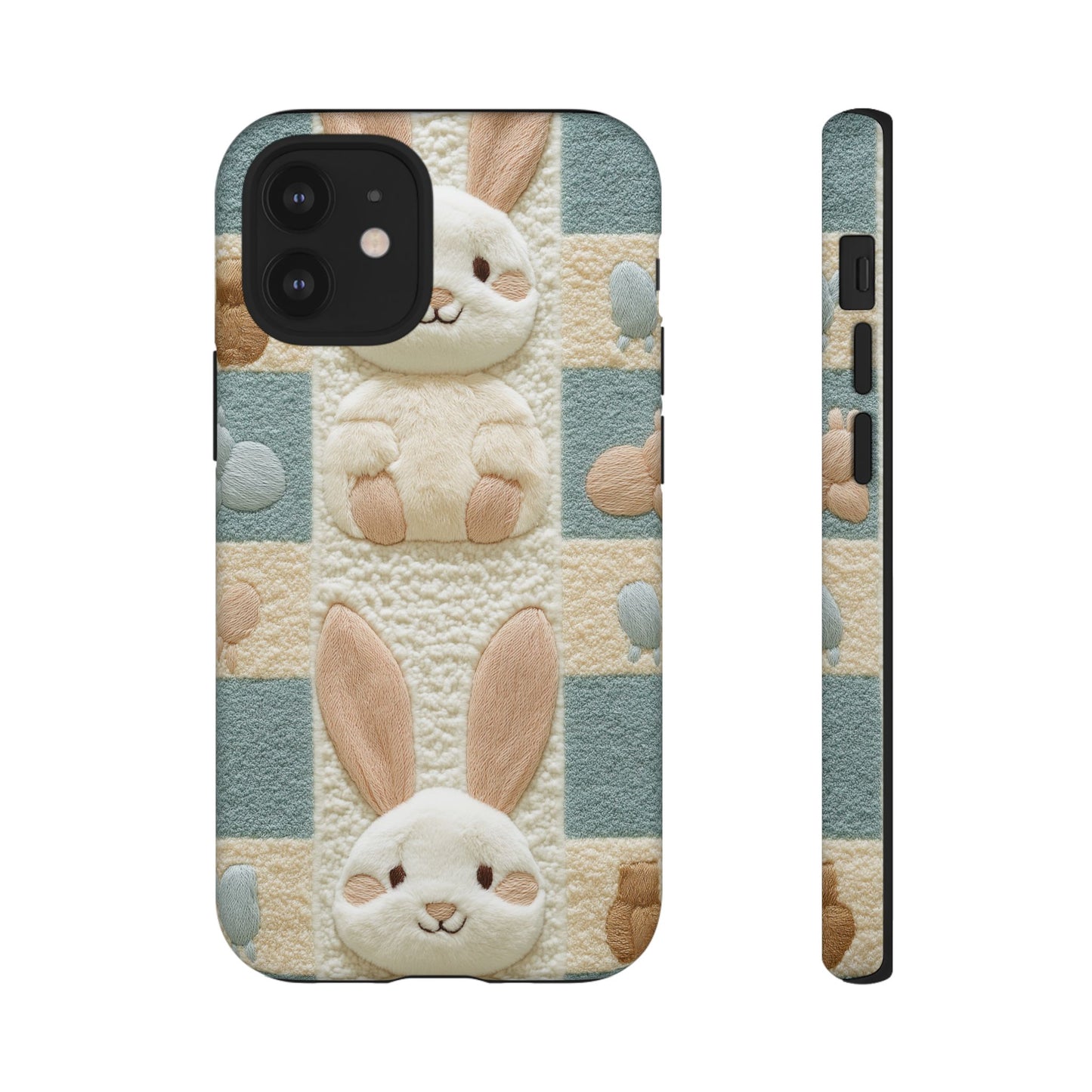 Adorable Rabbits Phone Case – Cute & Durable Protection - iPhone, Samsung, and Google case