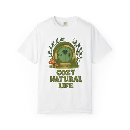 Cozy Natural Life T-Shirt, Eco-Friendly Tee, Nature Lover Shirt, Unique Gift for Adventurers, Casual Wear for All Seasons