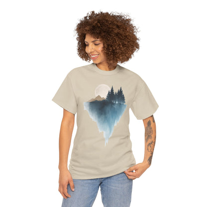 Scenic Nature Unisex Cotton Tee - Adventure Awaits