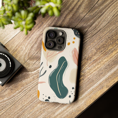 Phone Case with Abstract Art design - iPhone, Samsung, and Google case