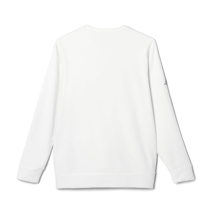 Adidas Women's Fleece Crewneck Sweatshirt - Fantasy Woman Face Fleece Sweatshirt