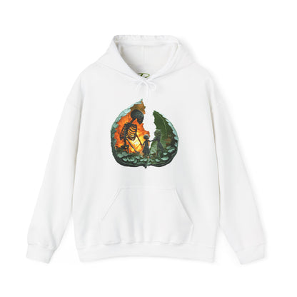 Unisex Heavy Blend™ Hooded Sweatshirt - Skeleton Design Hoodie