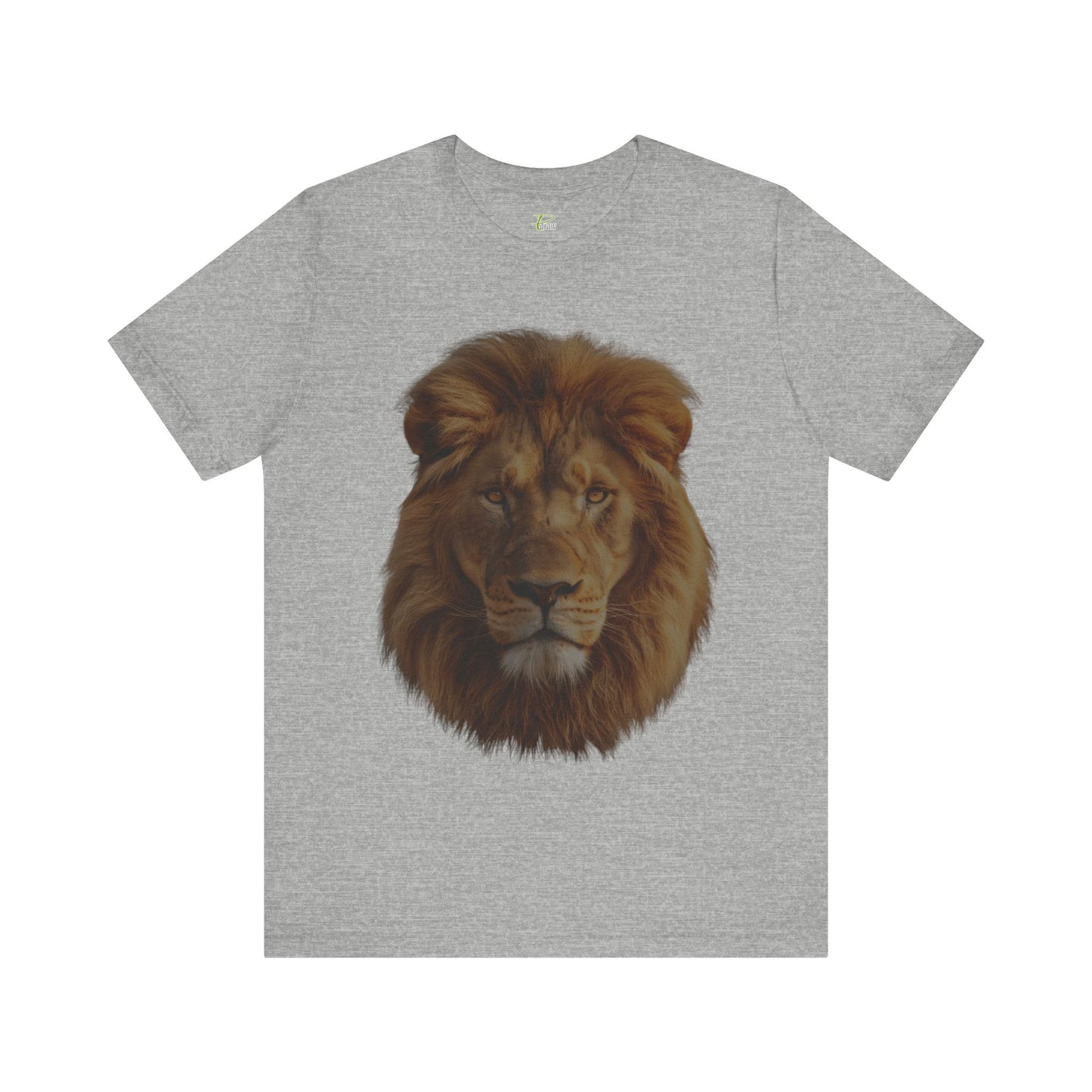 Unisex Lion Portrait Tee - Majestic King of the Jungle T-shirt