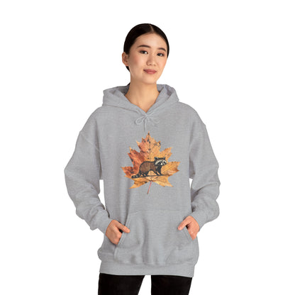 Raccoon Design Hoodie - Unisex Heavy Blend™ Hooded Sweatshirt