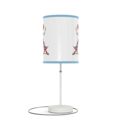 Lamp on a Stand, US|CA plug - Watercolor Skeleton Lamp - Table Lamps