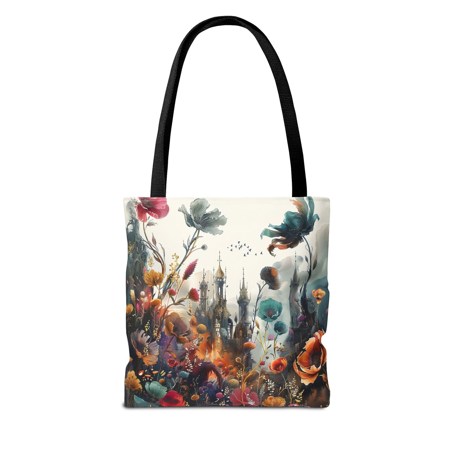 Nature and Castle Tote Bag - Two side print