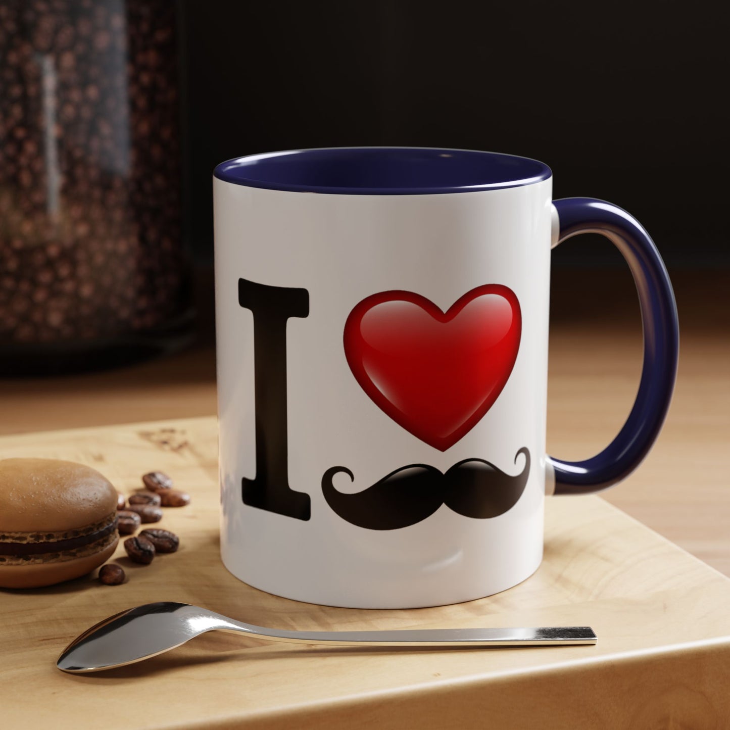 I Love Dad Accent Coffee Mug - Perfect Gift for Men - Father's Day Gift
