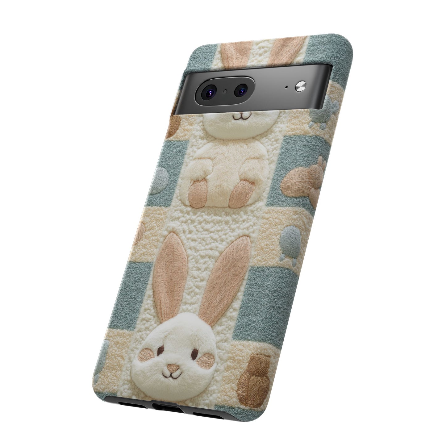 Adorable Rabbits Phone Case – Cute & Durable Protection - iPhone, Samsung, and Google case
