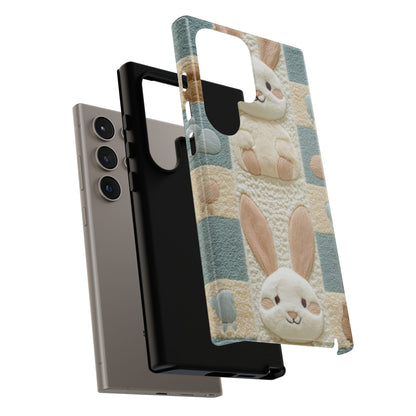 Adorable Rabbits Phone Case – Cute & Durable Protection - iPhone, Samsung, and Google case