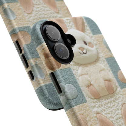 Adorable Rabbits Phone Case – Cute & Durable Protection - iPhone, Samsung, and Google case