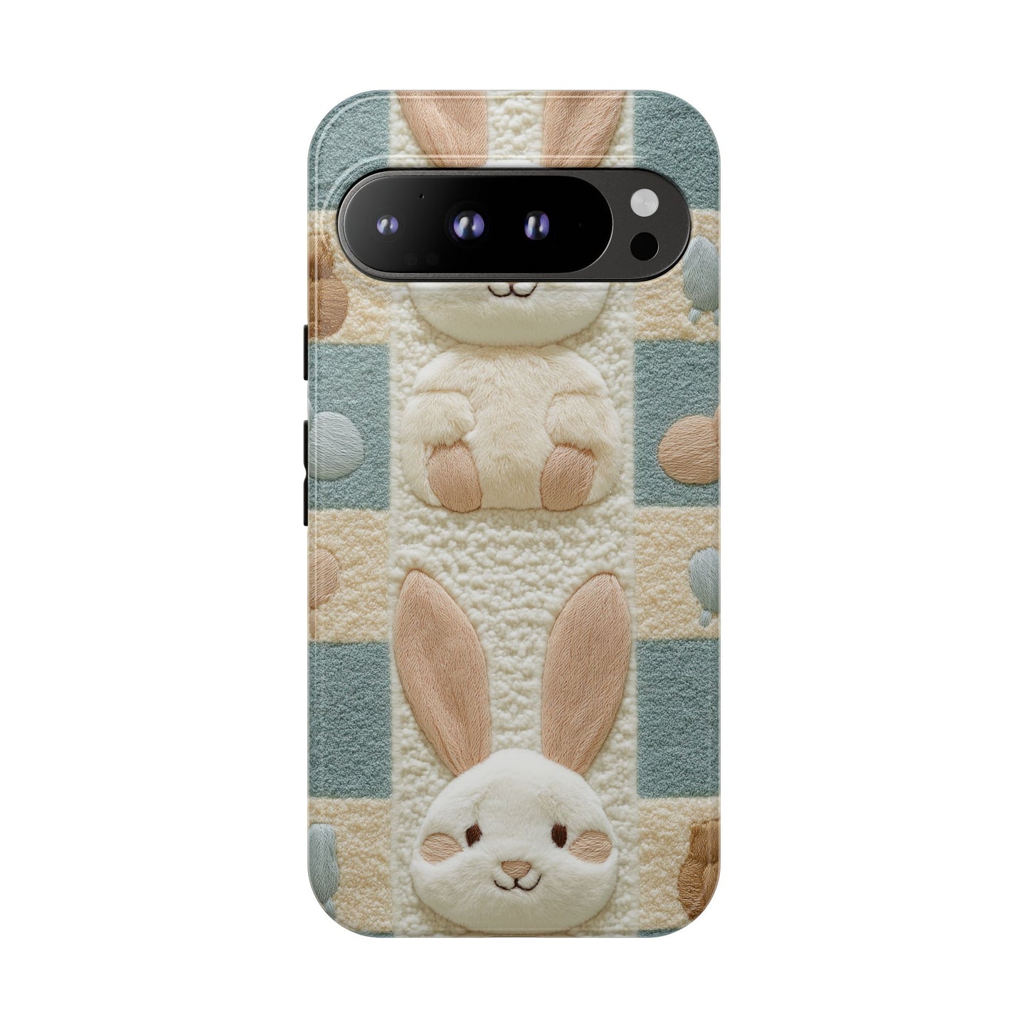 Adorable Rabbits Phone Case – Cute & Durable Protection - iPhone, Samsung, and Google case