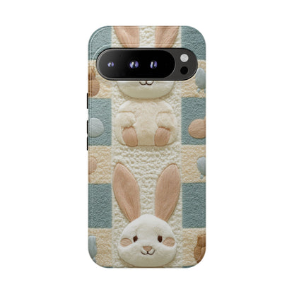 Adorable Rabbits Phone Case – Cute & Durable Protection - iPhone, Samsung, and Google case