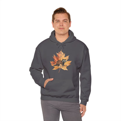 Raccoon Design Hoodie - Unisex Heavy Blend™ Hooded Sweatshirt