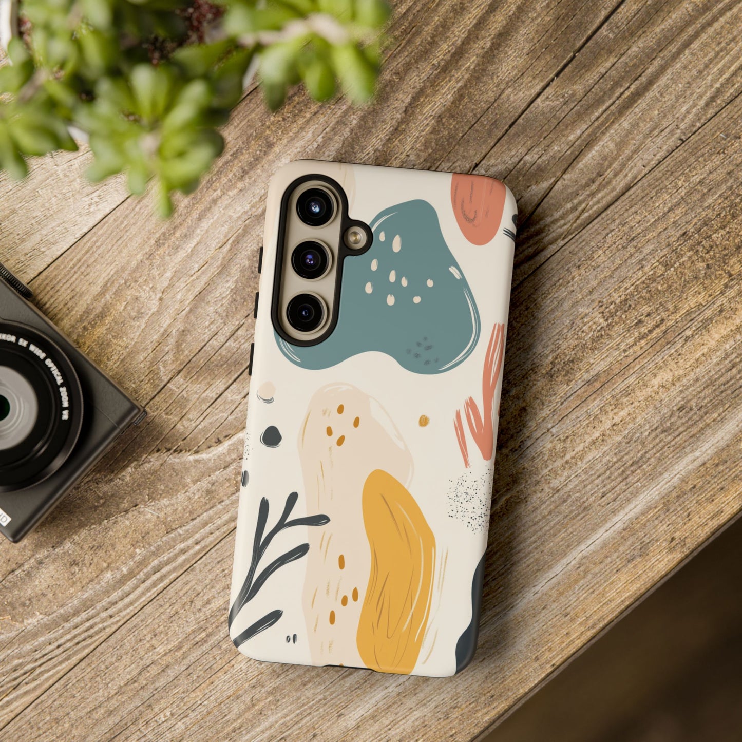 Abstract Shapes Phone Case - iPhone, Samsung, and Google case