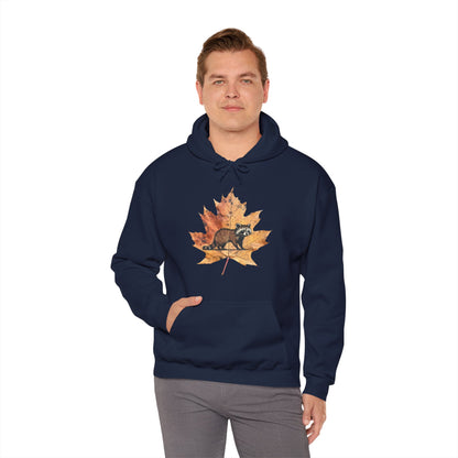 Raccoon Design Hoodie - Unisex Heavy Blend™ Hooded Sweatshirt