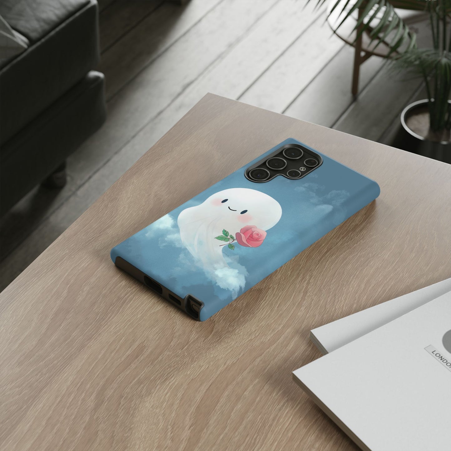 Cute Ghost Phone Case - iPhone, Samsung, and Google case
