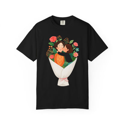 Floral Design T-Shirt - Perfect for Gift Giving and Everyday Wear - Mother's Day Gift - Birthday Gift