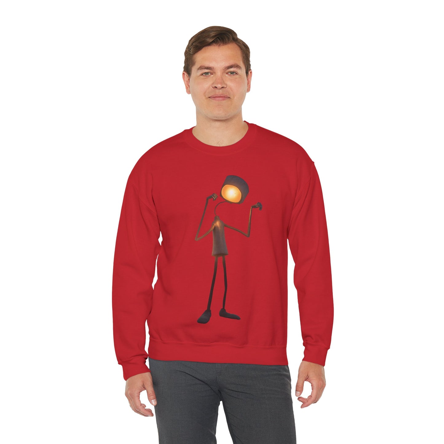 Victory Lamp Crewneck Sweatshirt - Unisex Heavy Blend™ Crewneck Sweatshirt