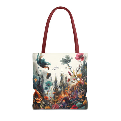 Nature and Castle Tote Bag - Two side print
