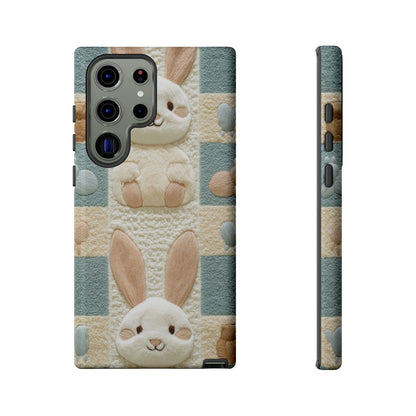 Adorable Rabbits Phone Case – Cute & Durable Protection - iPhone, Samsung, and Google case