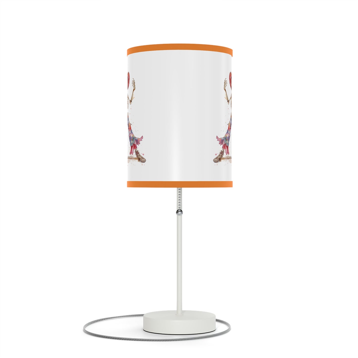 Lamp on a Stand, US|CA plug - Watercolor Skeleton Lamp - Table Lamps
