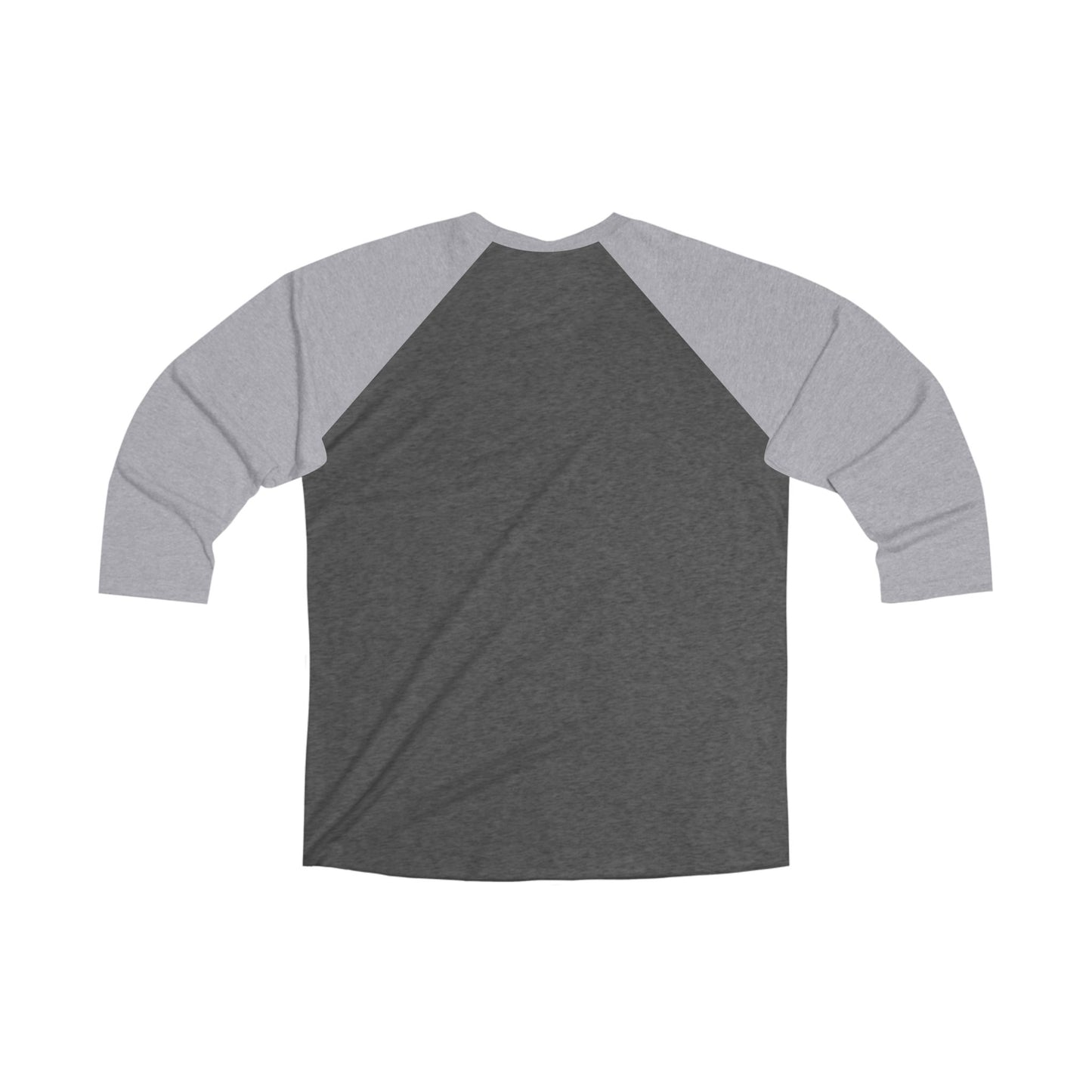 Unisex Tri-Blend 3\4 Raglan Tee – Coffee Cups Design