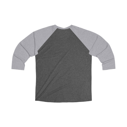 Unisex Tri-Blend 3\4 Raglan Tee – Coffee Cups Design