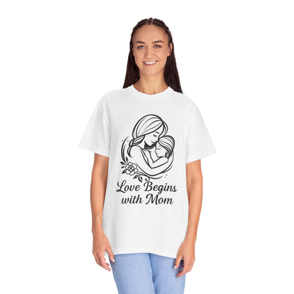 Love Begins with Mom - Gift for Mother's Day