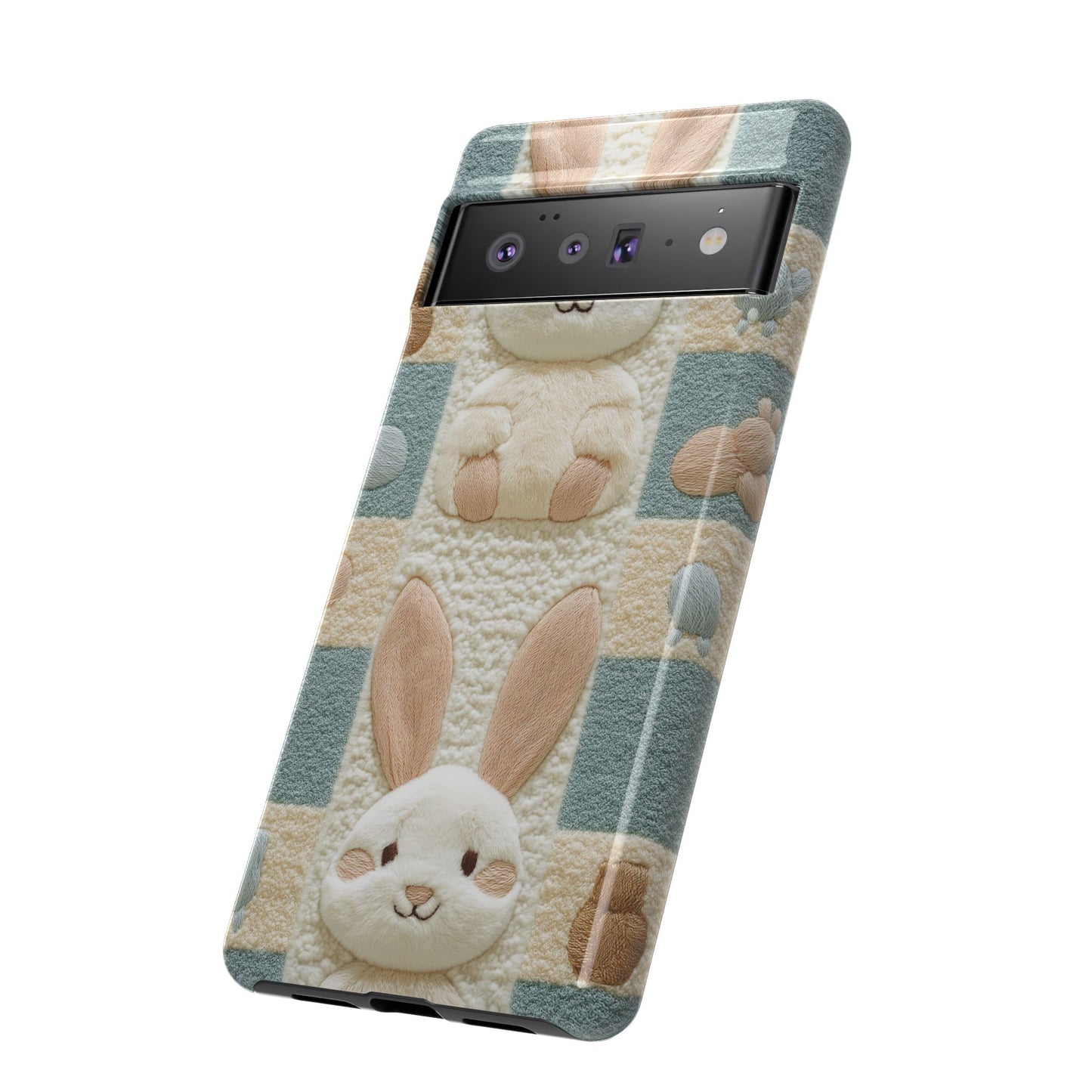 Adorable Rabbits Phone Case – Cute & Durable Protection - iPhone, Samsung, and Google case