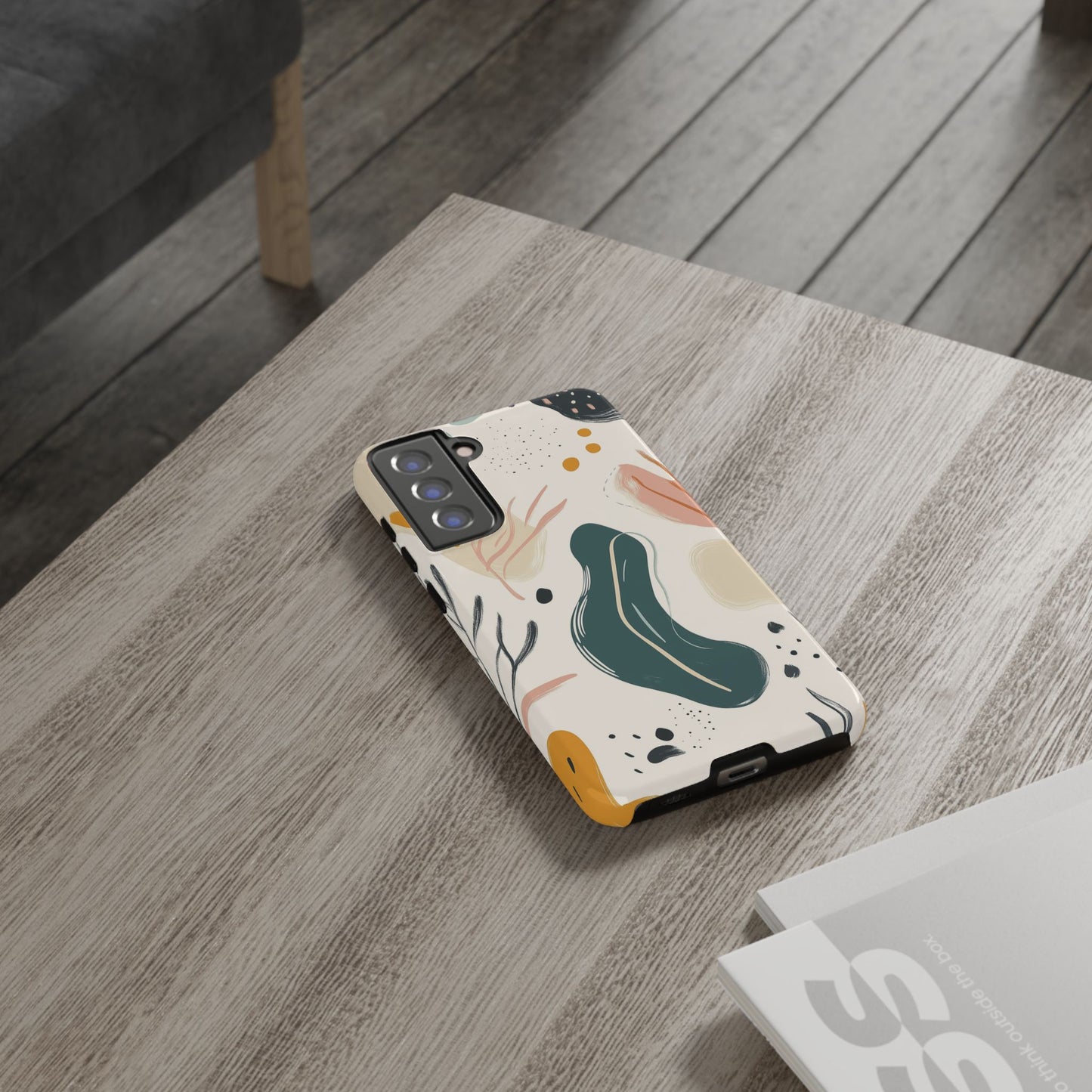 Phone Case with Abstract Art design - iPhone, Samsung, and Google case