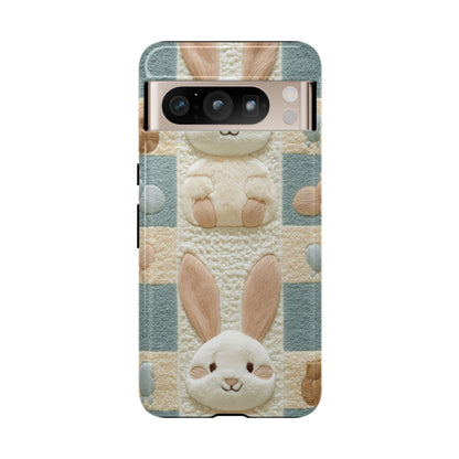 Adorable Rabbits Phone Case – Cute & Durable Protection - iPhone, Samsung, and Google case