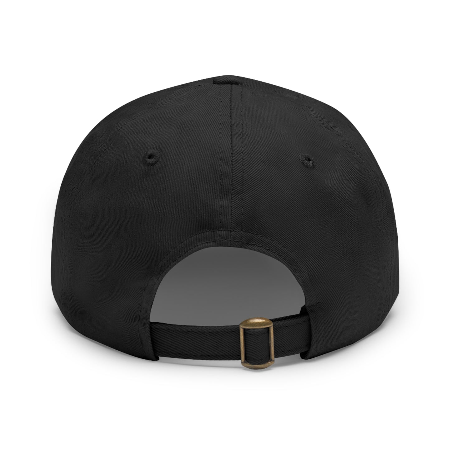 Dad Hat with Leather Patch and Lion Design – Stylish Casual Hat for Animal Lovers