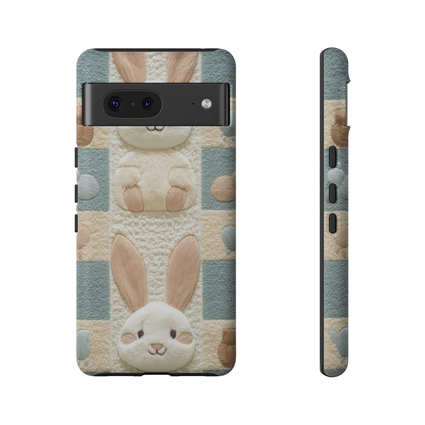 Adorable Rabbits Phone Case – Cute & Durable Protection - iPhone, Samsung, and Google case