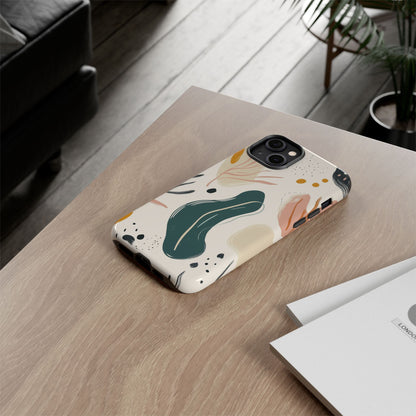 Phone Case with Abstract Art design - iPhone, Samsung, and Google case