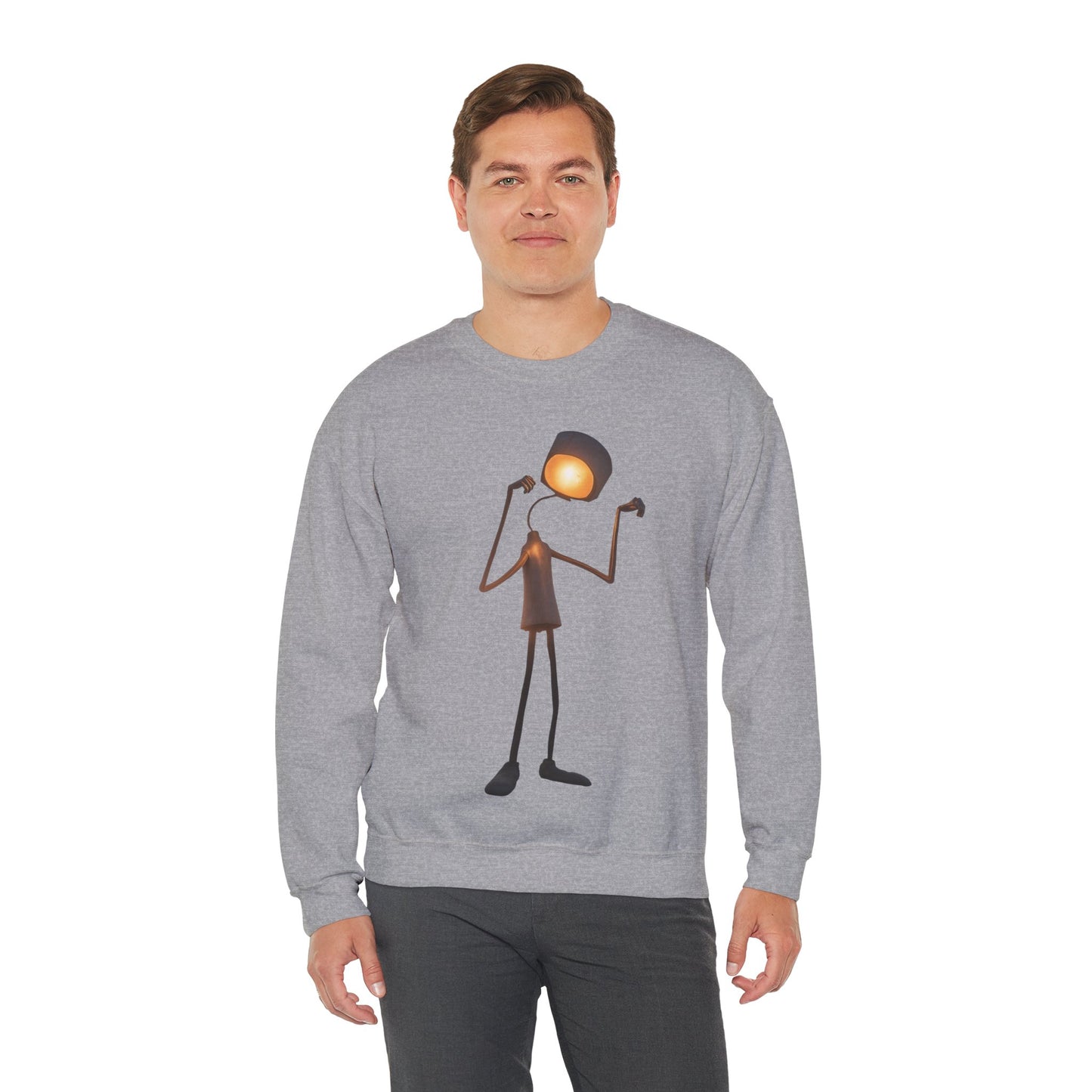 Victory Lamp Crewneck Sweatshirt - Unisex Heavy Blend™ Crewneck Sweatshirt