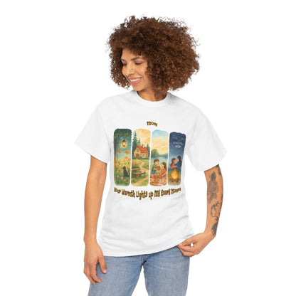 Mom Love Unisex Cotton Tee - Nostalgic & Heartwarming Gift for Mother's Day - Birthday Gift