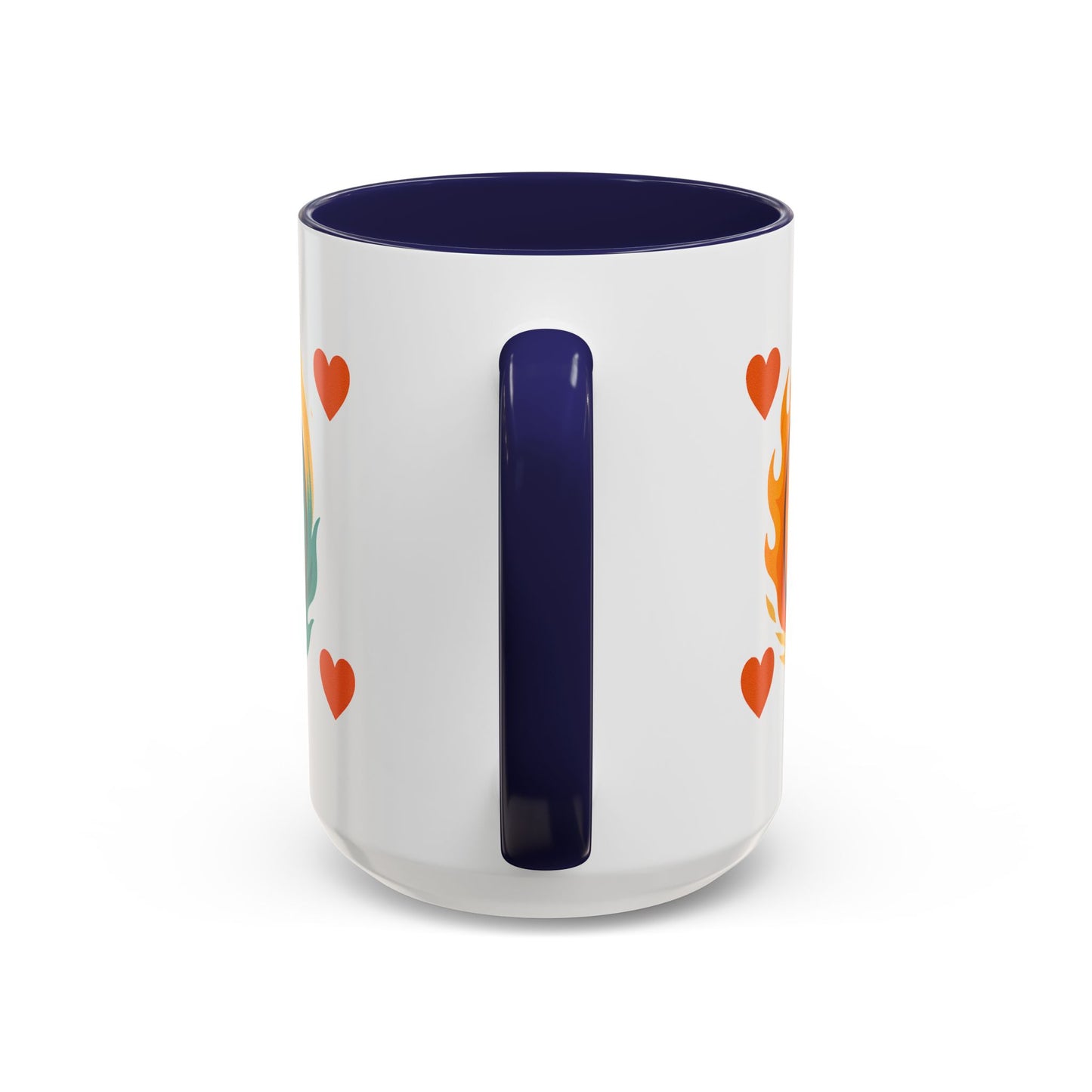 Bold Yin Yang Accent Coffee Mug – 11oz & 15oz – Perfect for Coffee Lovers