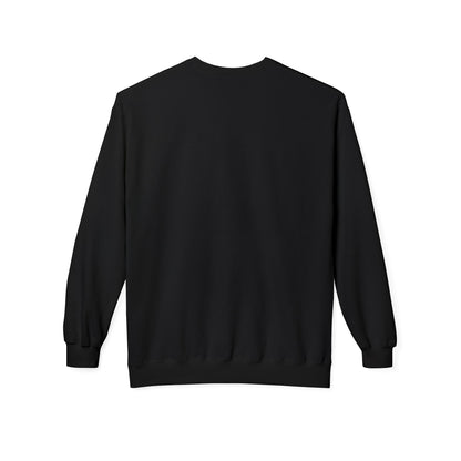 Unisex Midweight Soft style Fleece Crewneck Sweatshirt - Majestic Lion Design Sweatshirt