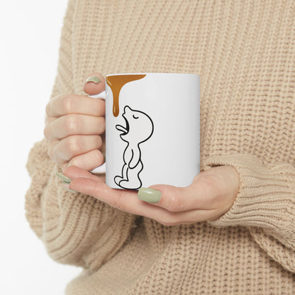 Cute Ceramic Mug - 11oz & 15oz - Perfect for Coffee Lovers