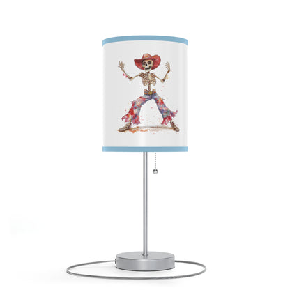 Lamp on a Stand, US|CA plug - Watercolor Skeleton Lamp - Table Lamps