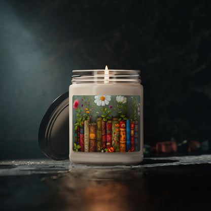 Watercolor Scented Soy Candle, 9oz