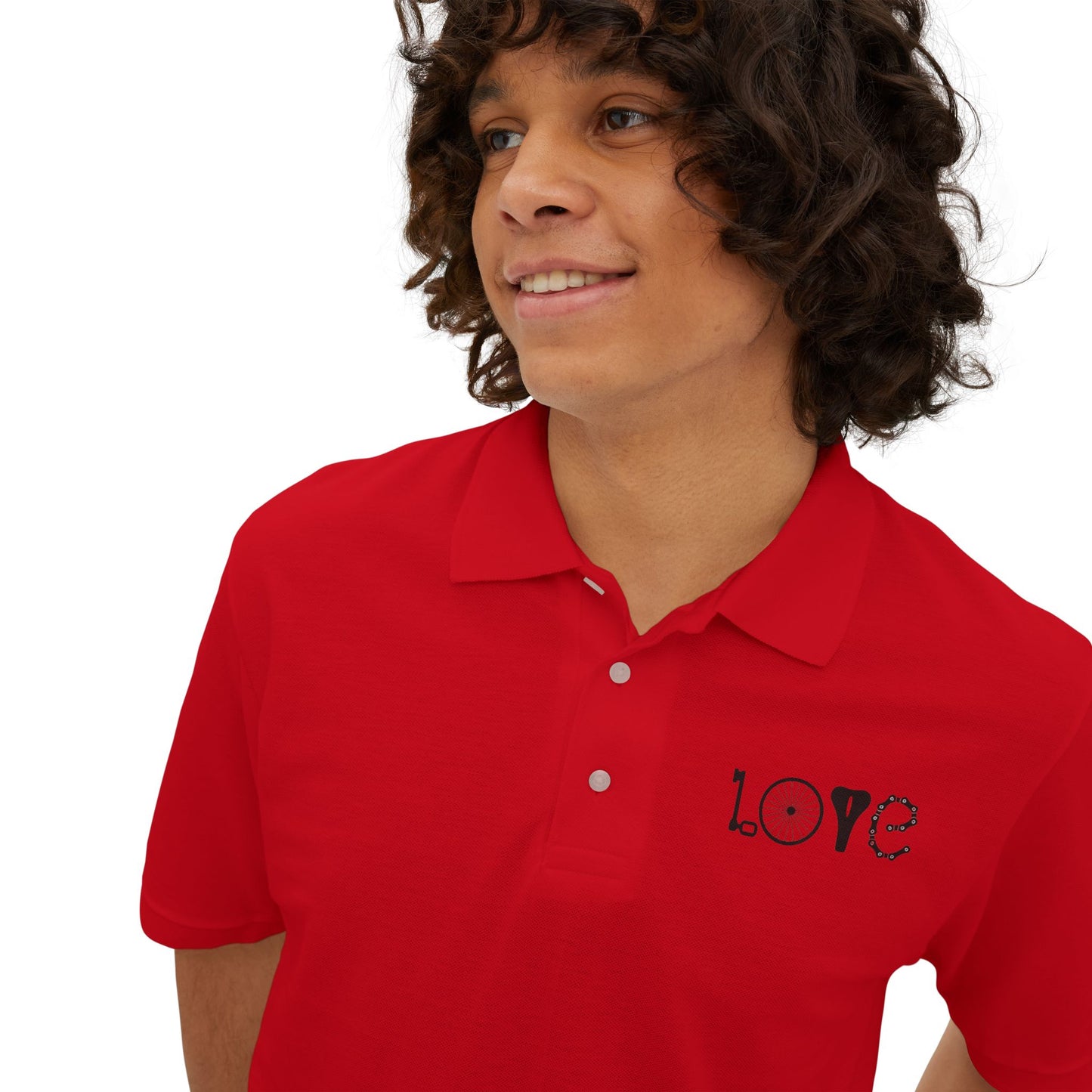 Men's Love Polo Shirt - Casual Comfort for Everyday Style