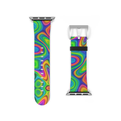 Psychedelic Swirl Watch Band