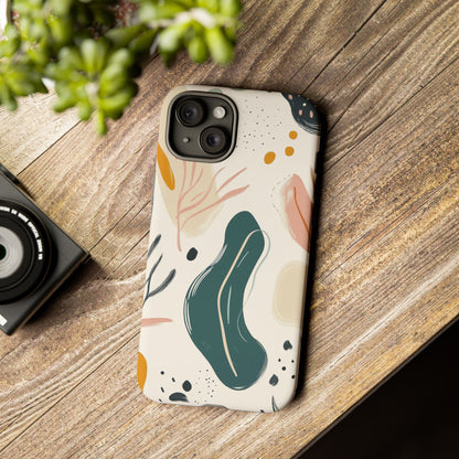Phone Case with Abstract Art design - iPhone, Samsung, and Google case