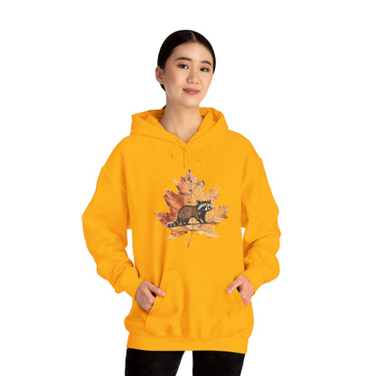 Raccoon Design Hoodie - Unisex Heavy Blend™ Hooded Sweatshirt
