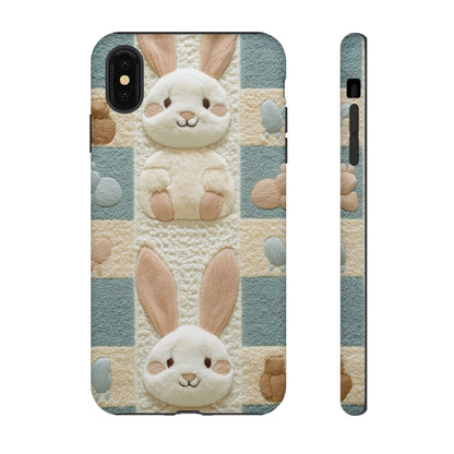 Adorable Rabbits Phone Case – Cute & Durable Protection - iPhone, Samsung, and Google case