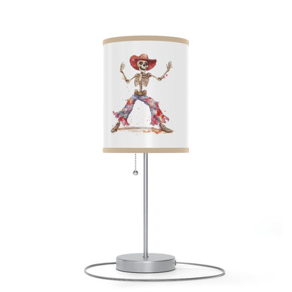 Lamp on a Stand, US|CA plug - Watercolor Skeleton Lamp - Table Lamps