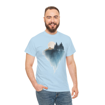 Scenic Nature Unisex Cotton Tee - Adventure Awaits