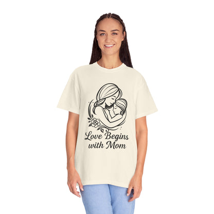 Love Begins with Mom - Gift for Mother's Day