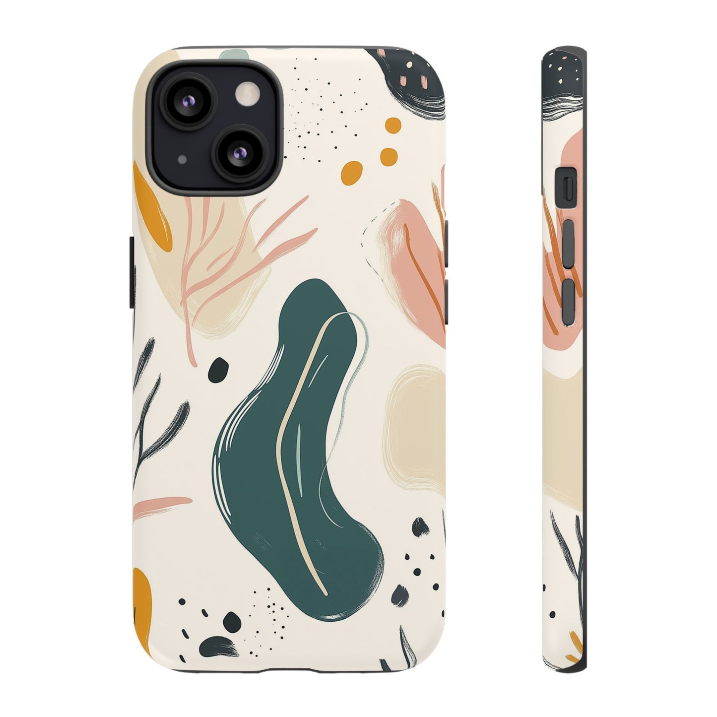 Phone Case with Abstract Art design - iPhone, Samsung, and Google case